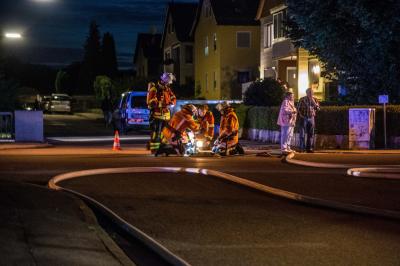 Welzheim: Brand im Dachgeschoss richtet hohen Schaden an - 1 Verletzter